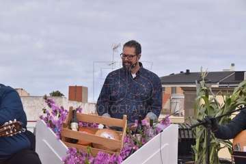 Viva Canarias graba su primer programa en Telde (Foto Francisco Javier Santana)